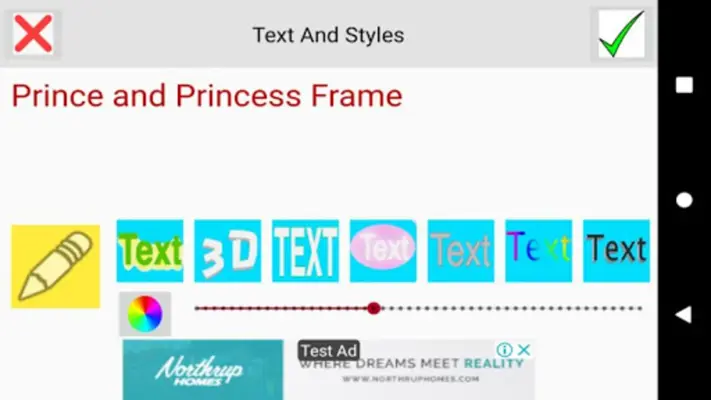 Prince and Princess Frame android App screenshot 9